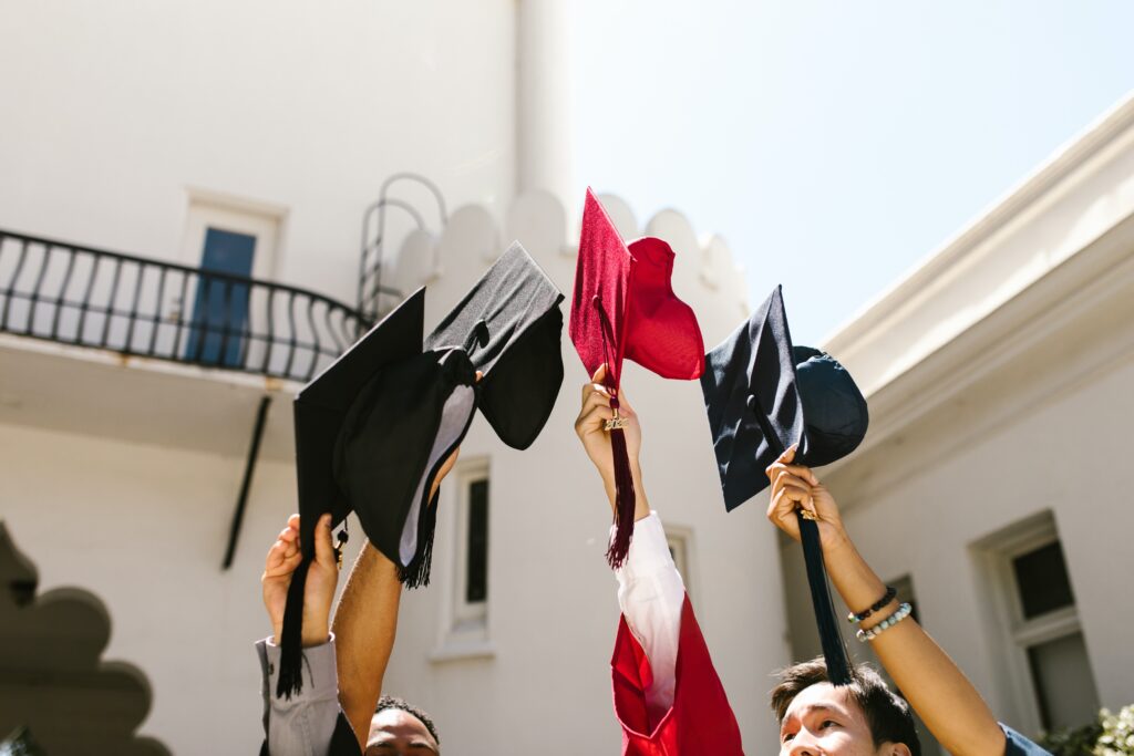 graduation hats