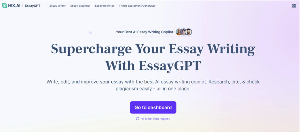 features of EssayGPT
