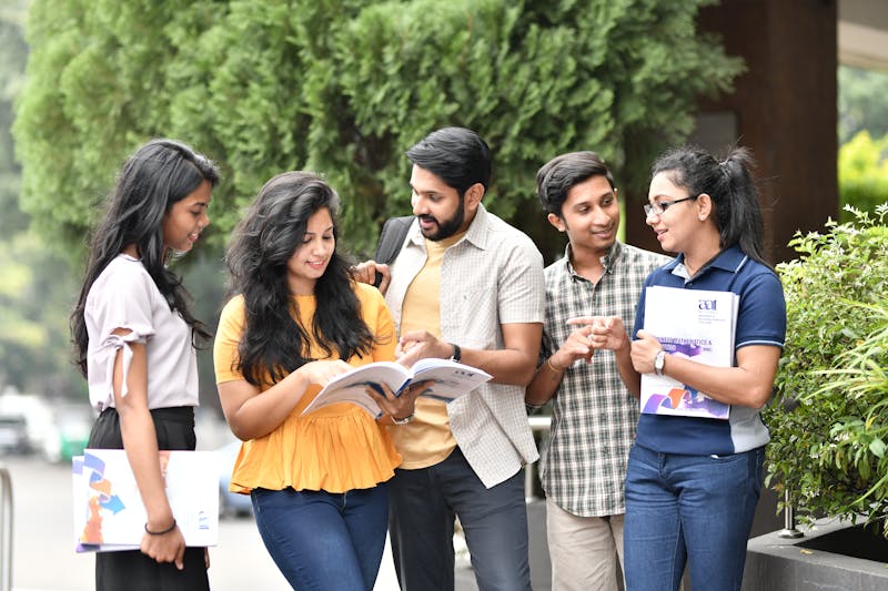 a group of students studying for NEET 2024